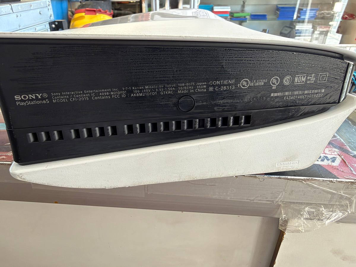 Sony PlayStation 5 Slim top ventilation view