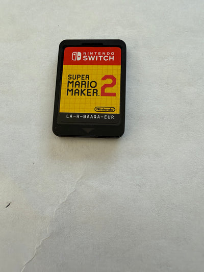 Super Mario Maker 2 Nintendo Switch game cartridge EUR version