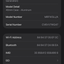 Apple Watch SE 2nd Gen MRFW3LL/A model information screen