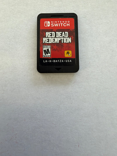 Red Dead Redemption Nintendo Switch USA game cartridge front