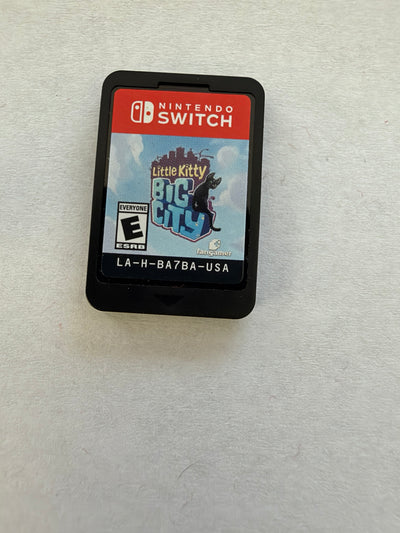 Little Kitty Big City Nintendo Switch USA game cartridge front