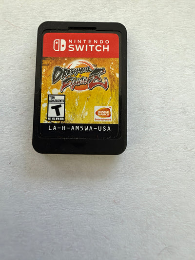 Dragon Ball FighterZ Nintendo Switch USA game cartridge front