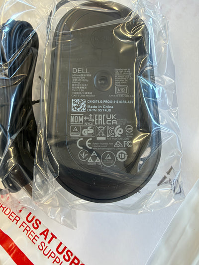 Dell MS3220p wired laser mouse bottom label brand new