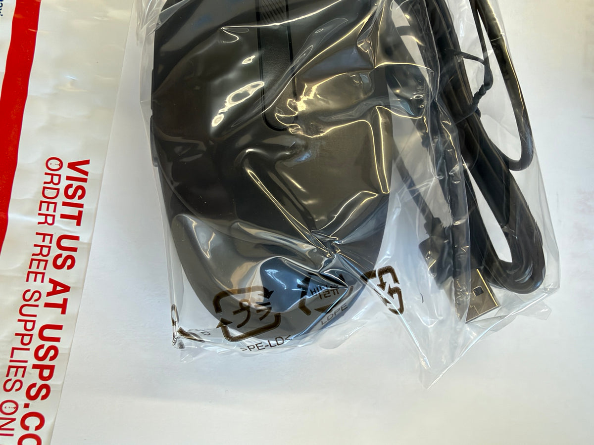 Dell MS3220 black wired USB mouse with cable new