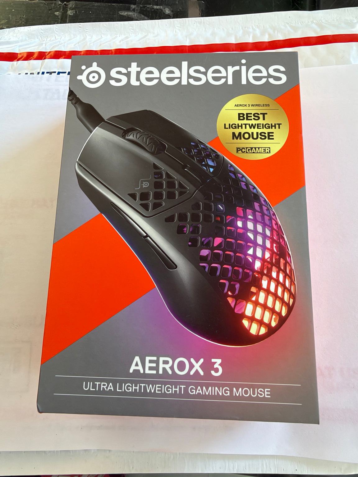 SteelSeries Aerox 3 2022 wired gaming mouse Onyx new box
