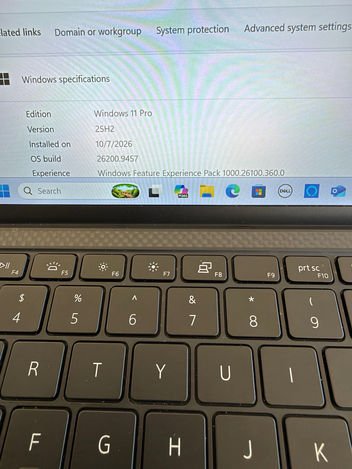 Dell XPS 13 9310 Windows 11 Pro system information
