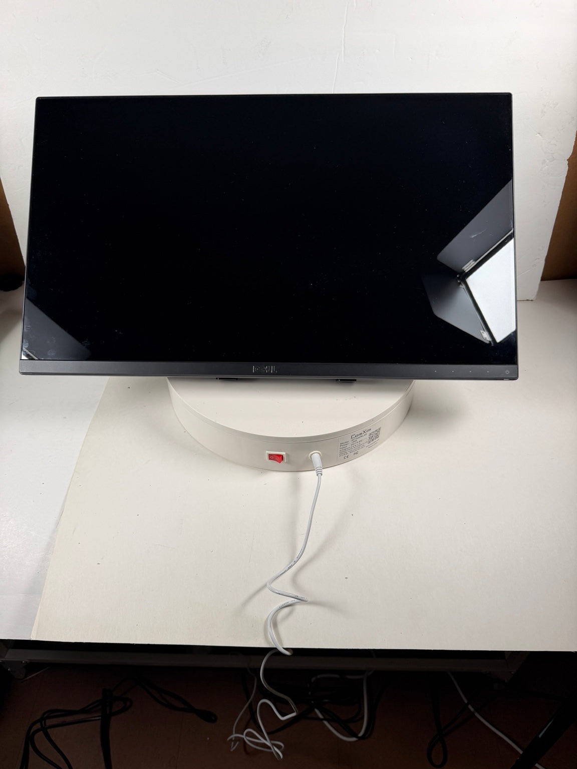 Dell S2415H 24-inch Full HD LED monitor front view with black screen