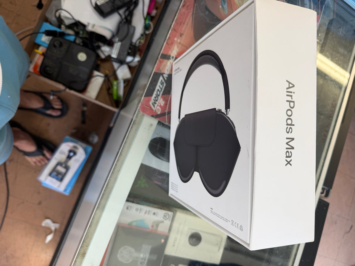 Apple AirPods Max original retail packaging side view