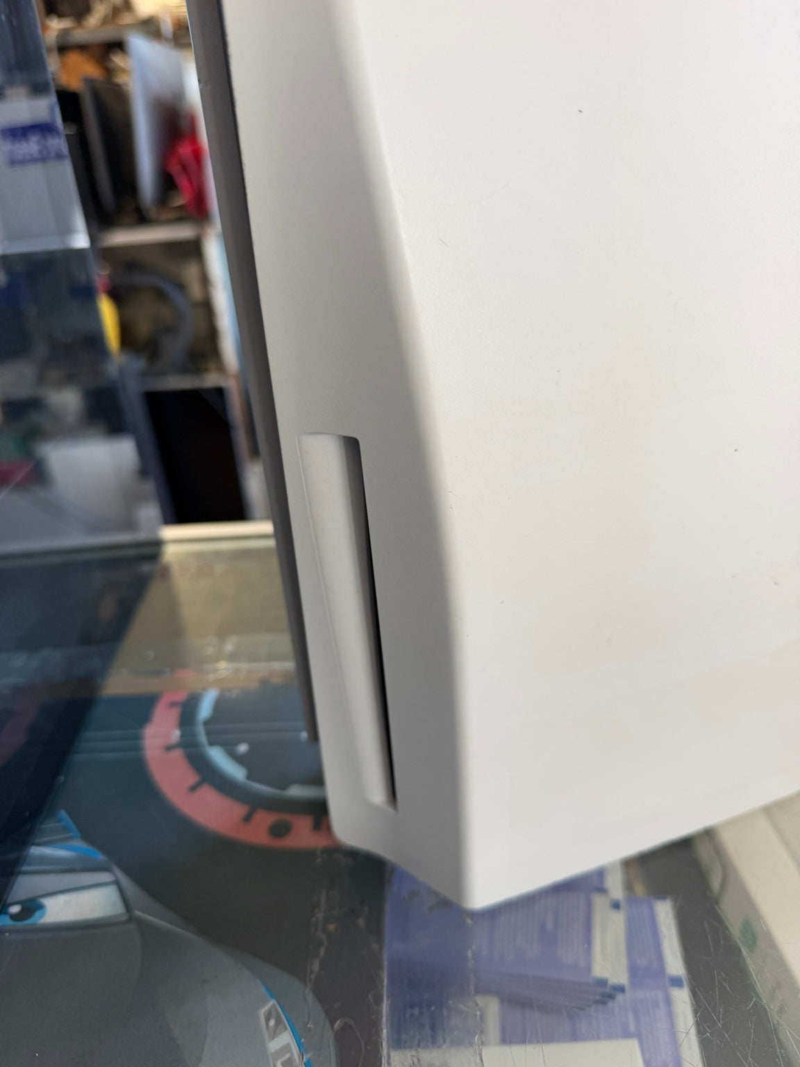 Sony PlayStation 5 CFI-1215A Disc Edition console front view showing built-in disc drive