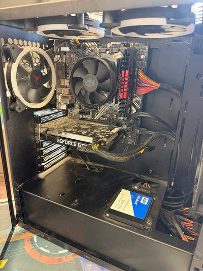 AMD Ryzen 3 3100 gaming PC with GTX 1650 graphics card and 500GB SSD