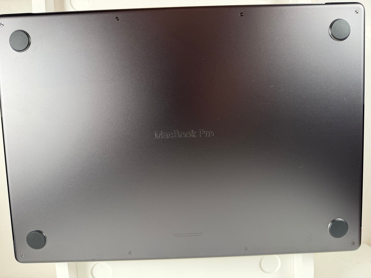 Apple MacBook Pro 16-inch Space Black aluminum bottom cover