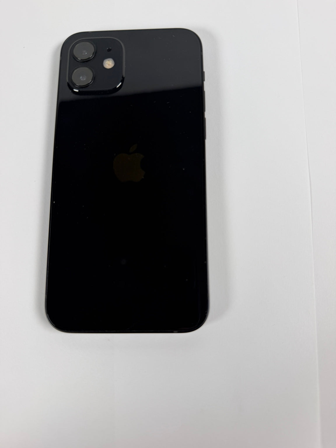 Apple iPhone 12 Black rear glass with dual camera system