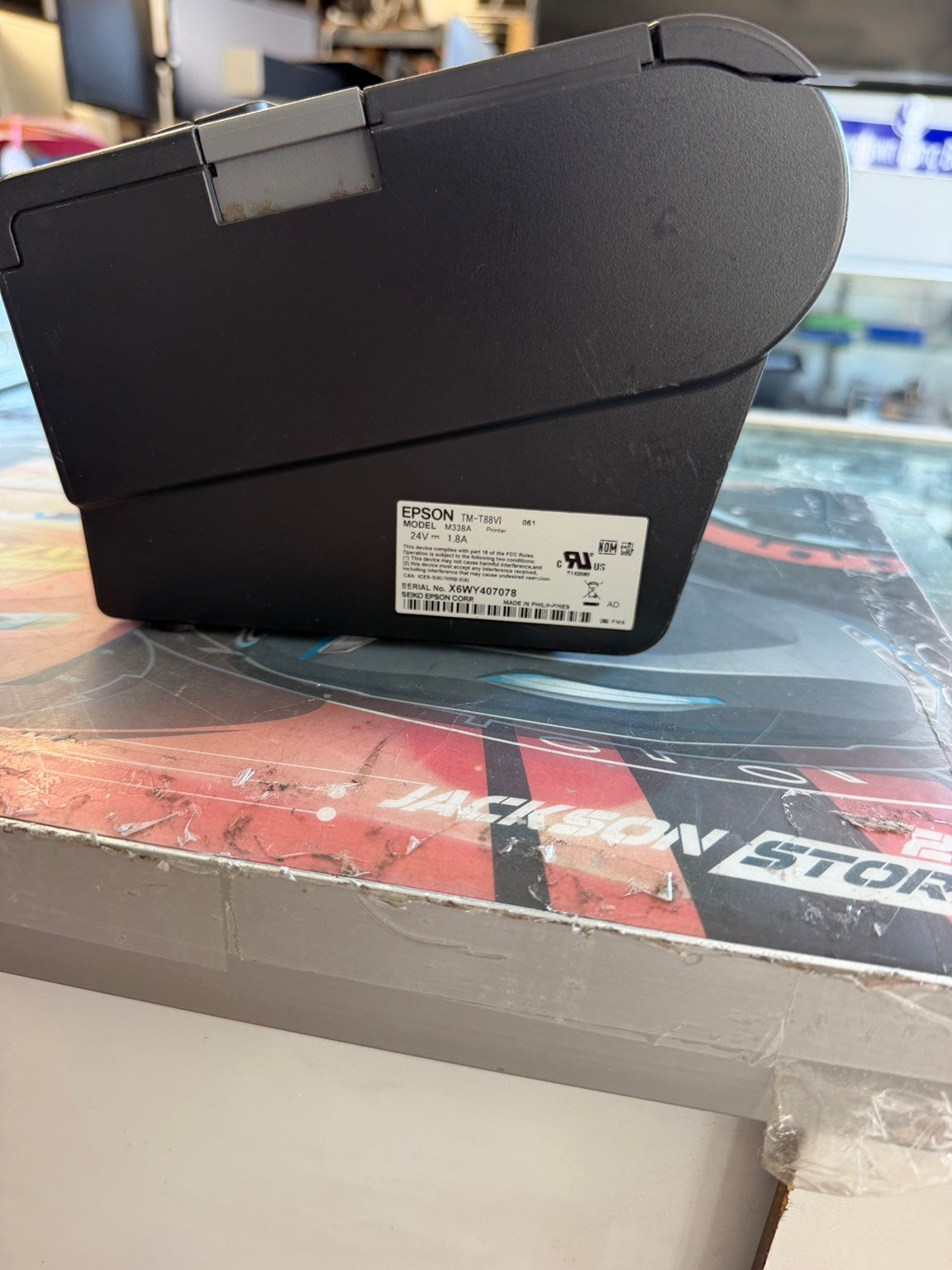 Epson TM-T88VI Thermal Receipt Printer – POS Cash Register Retail Store