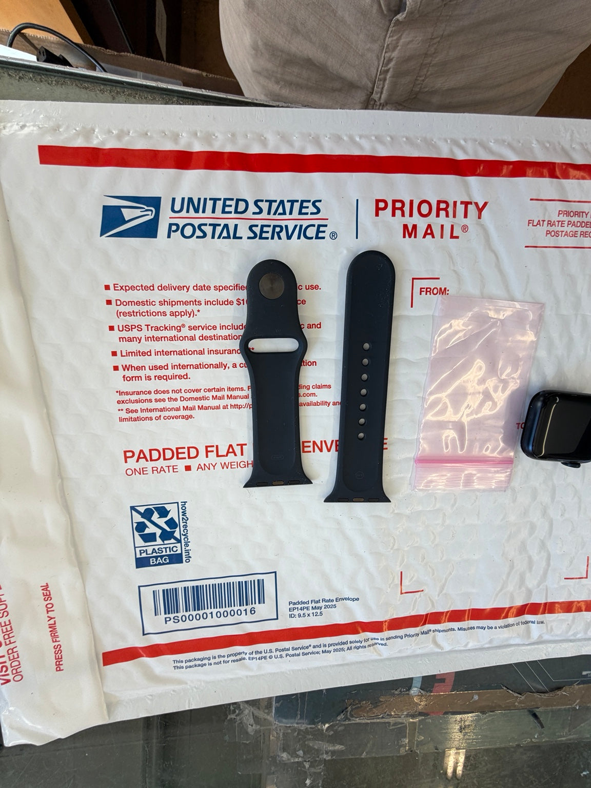 Apple Watch SE 2nd Gen 40mm with included two-piece Sport Band