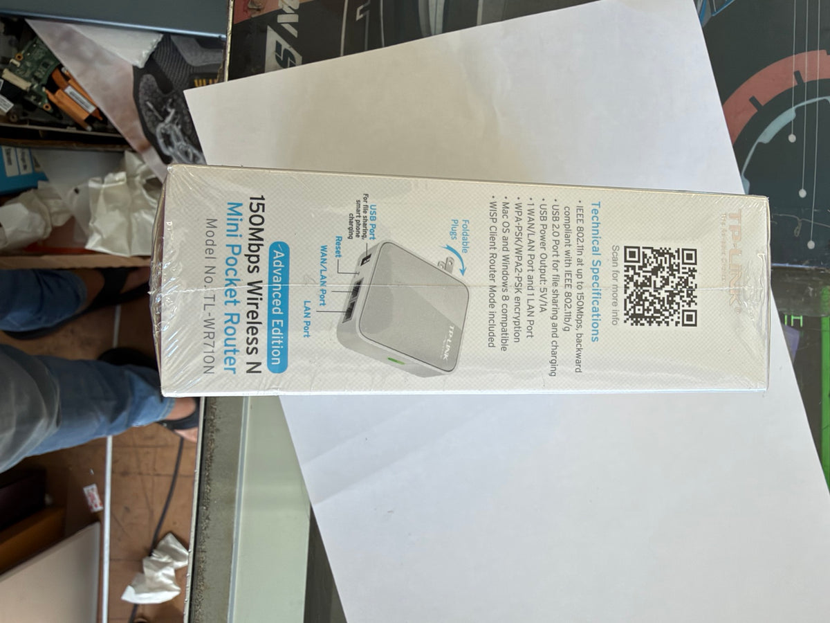 TP-Link TL-WR710N Mini Pocket Router technical specifications dual Ethernet ports and USB 2.0