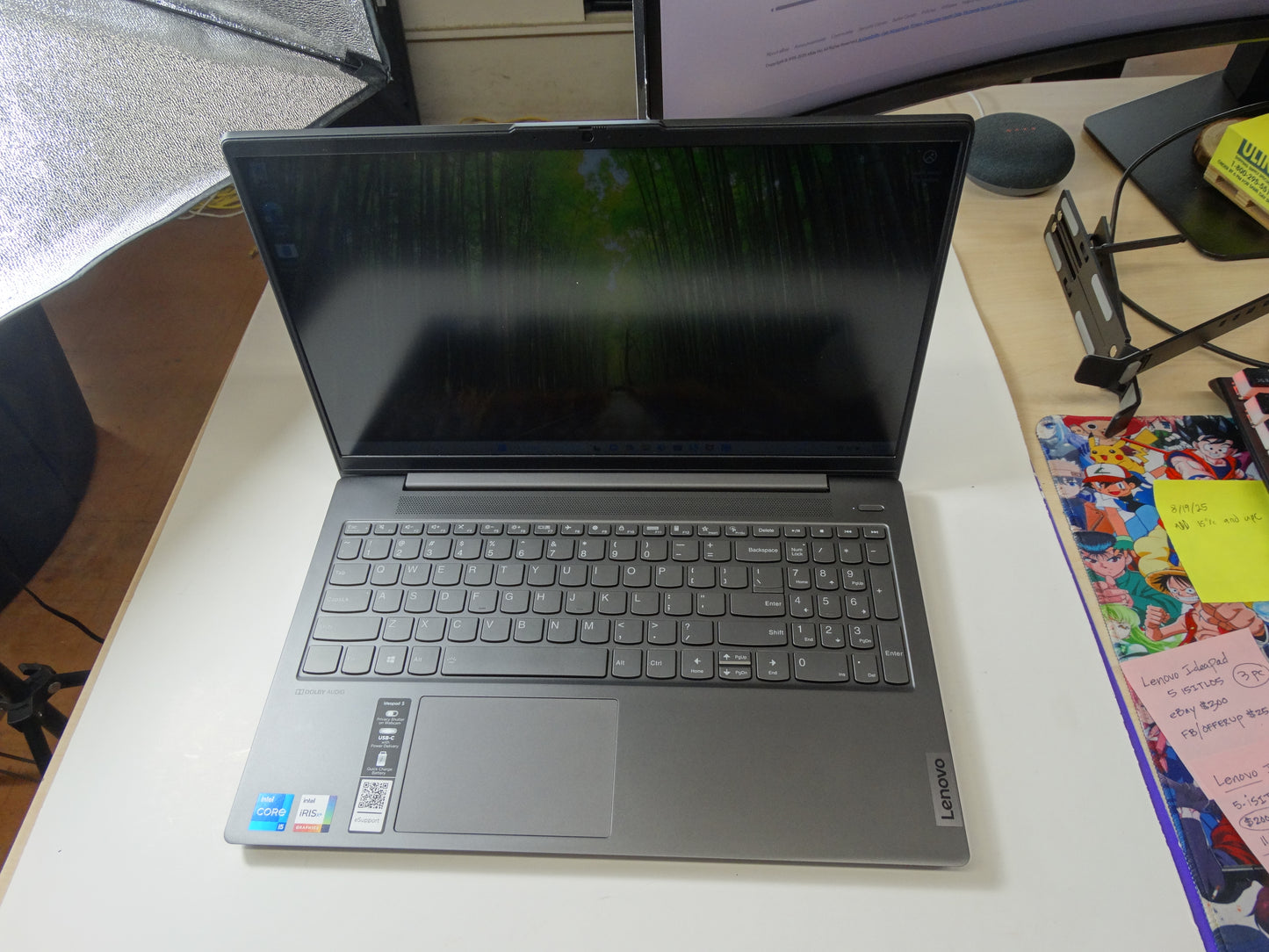 Lenovo IdeaPad 5 – 15.6" FHD Laptop, Intel Core i5-1135G7, 16GB RAM, 512GB SSD, 11th Gen