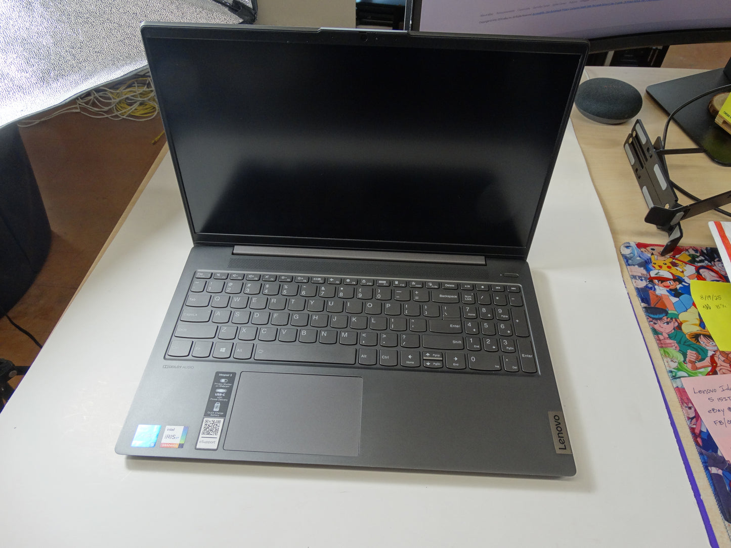 Lenovo IdeaPad 5 – 15.6" FHD Laptop, 11th Gen Intel i5-1135G7, 8GB RAM, 512GB SSD
