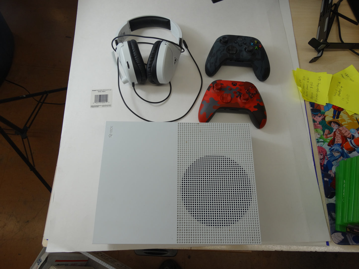 Xbox One S Console Bundle 500 gb – 14 Games + 2 Wireless Controllers + Turtle Beach Headset