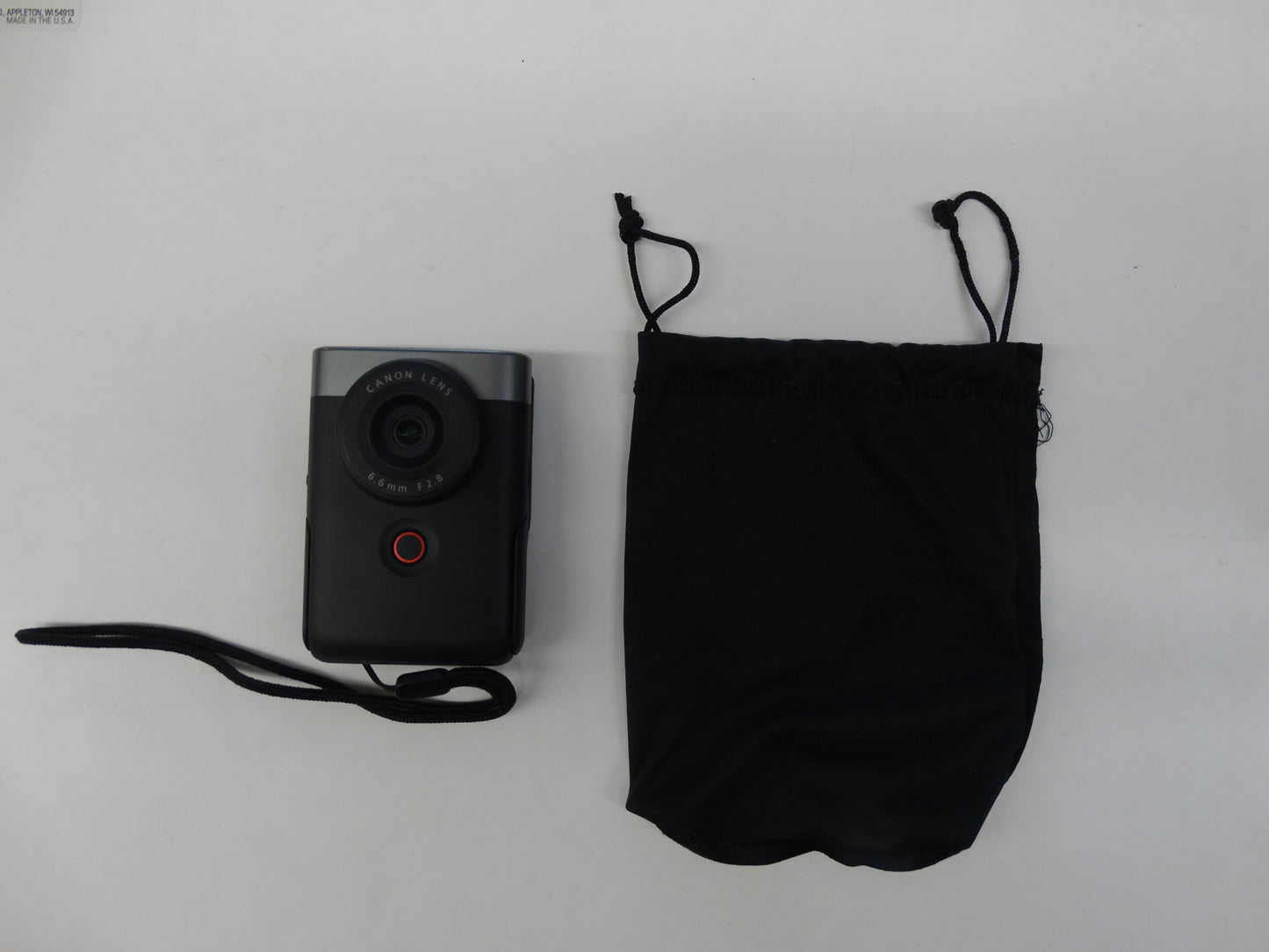 Canon PowerShot V10 Vlogging Camera – 6.6mm f/2.8 Ultra-Wide Lens, 4K Video, Wi-Fi