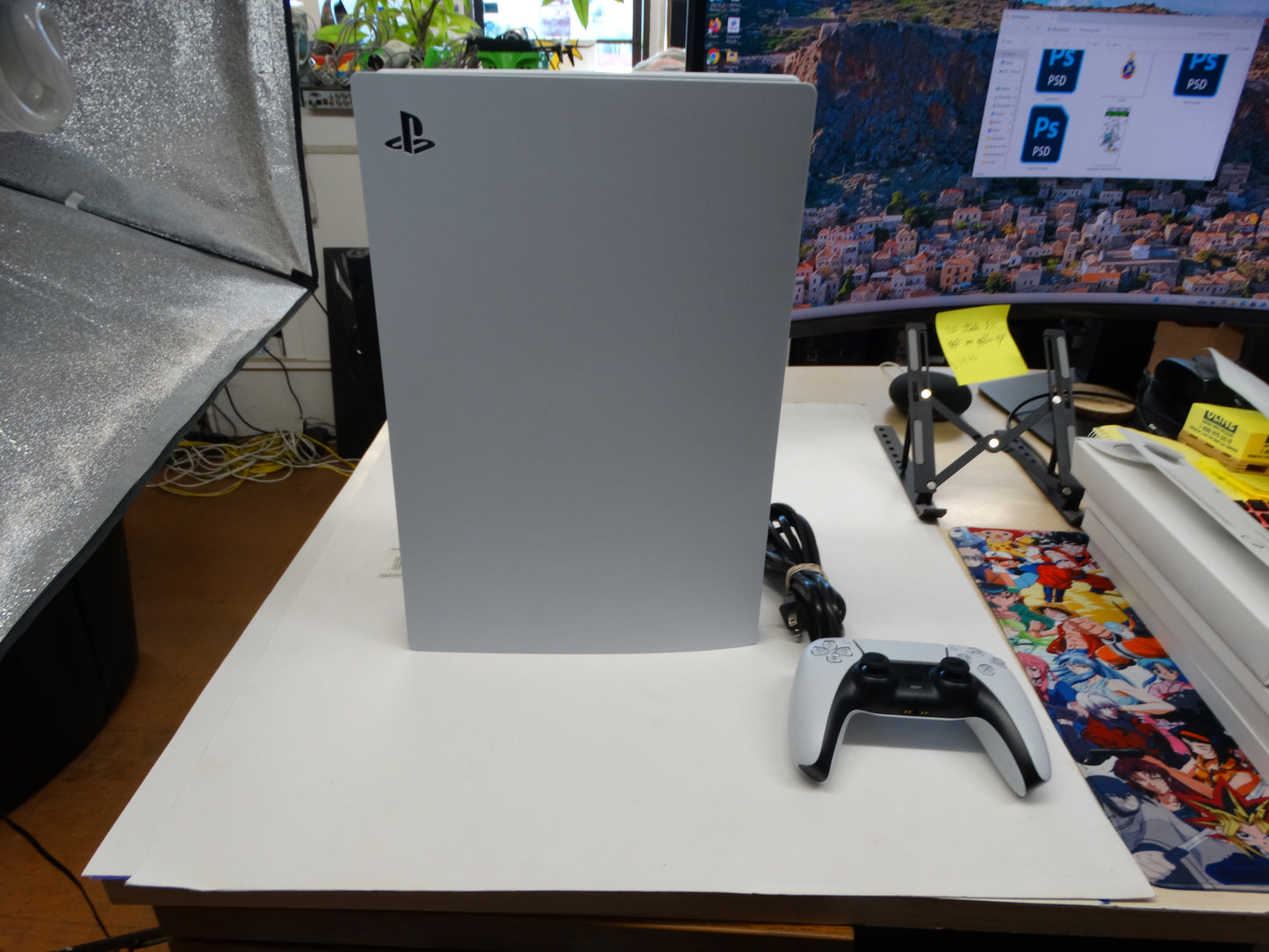 Sony PlayStation 5 Disc Edition Console CFI-1215A | Ultra HD Blu-Ray | 825GB SSD