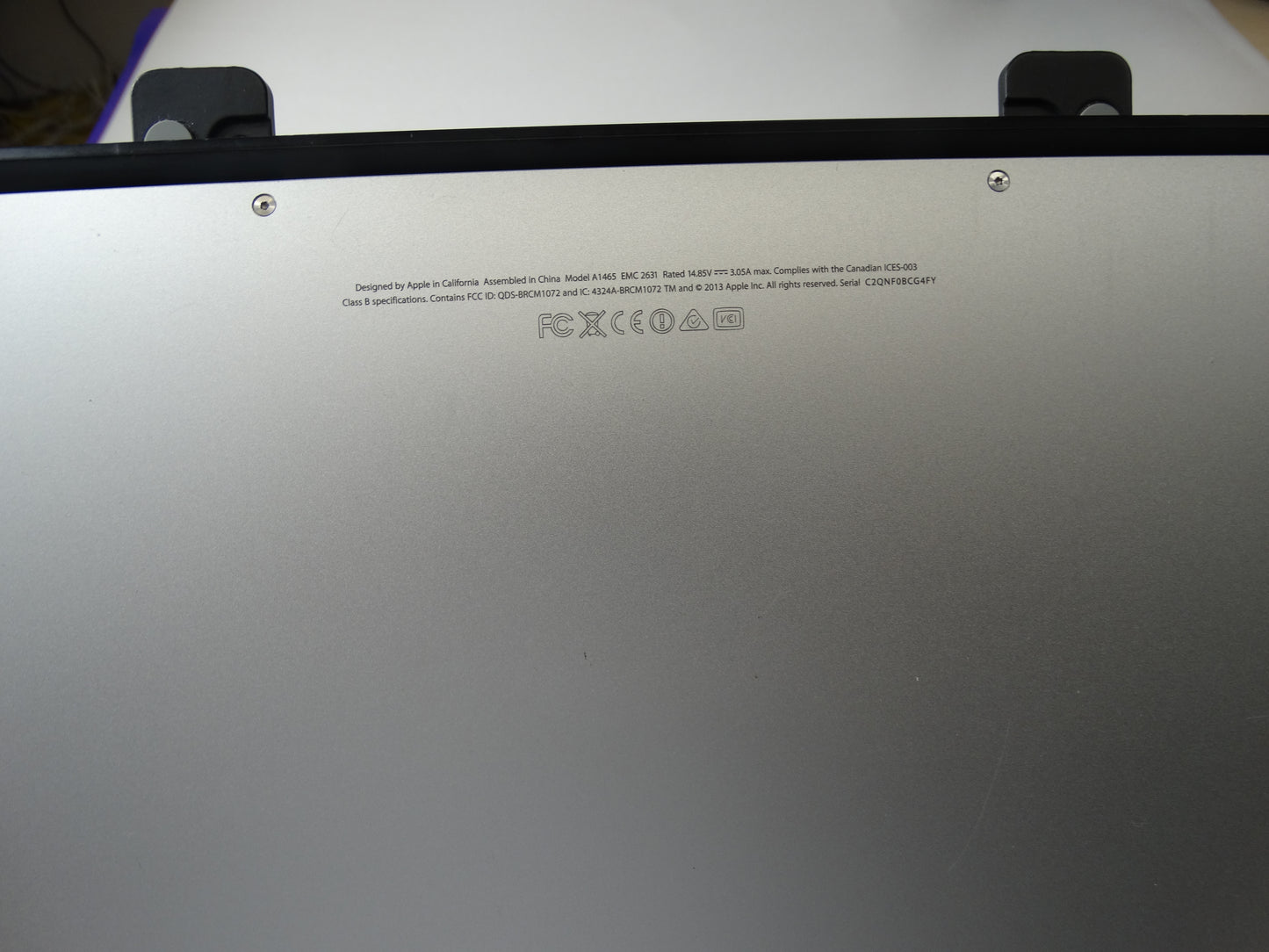 Apple MacBook Air A1465 – 11-Inch, Intel i5, 4GB RAM, 120GB SSD