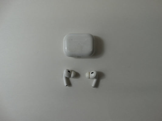 Apple AirPods Pro (1st Gen) with Wireless Charging Case – Model A2190 – White