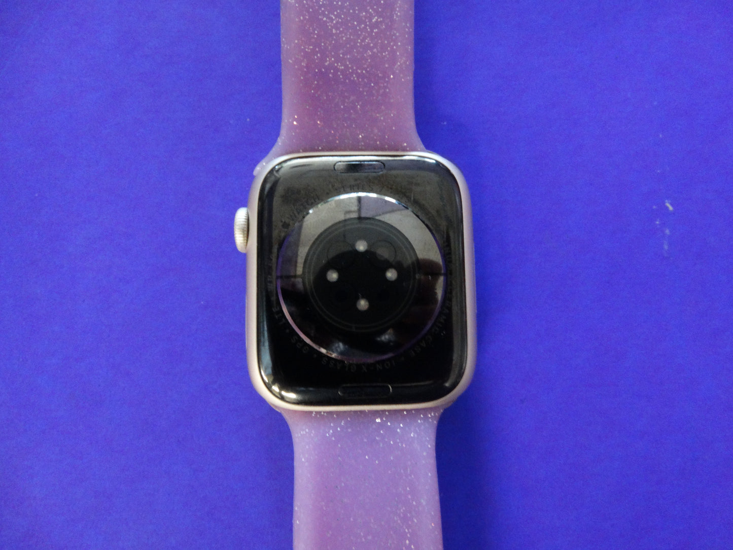 Apple Watch Series 7 (45mm) – Starlight, Unlocked Cellular + GPS, 97% Battery Health