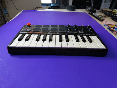 Akai Professional MPK Mini MK2 – 25-Key MIDI Keyboard & Beat Pad Controller - WeBuyElectronic