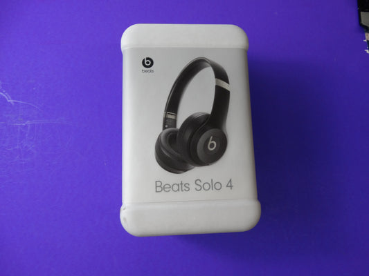 Beats Solo 4 Matte Black – Bluetooth Wireless On-Ear Headphones (USA Version)