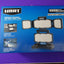 HART Portable LED Work Light – 10,000 Lumen Area Lighting, Adjustable Panels (FSI 90-1253-10K)