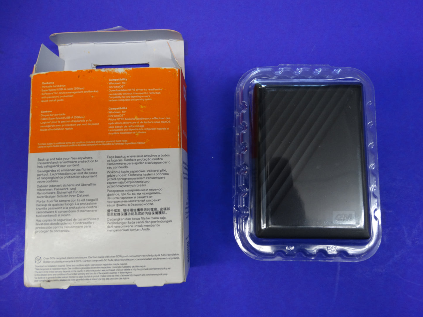 WD My Passport 6TB Portable External Hard Drive – Western Digital USB 3.0
