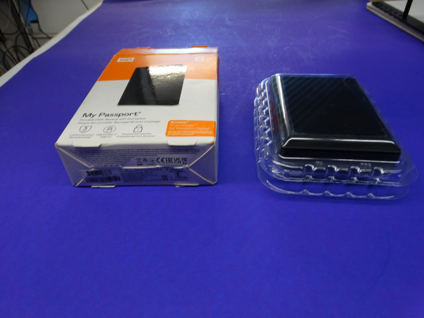 WD My Passport 6TB Portable External Hard Drive – Western Digital USB 3.0