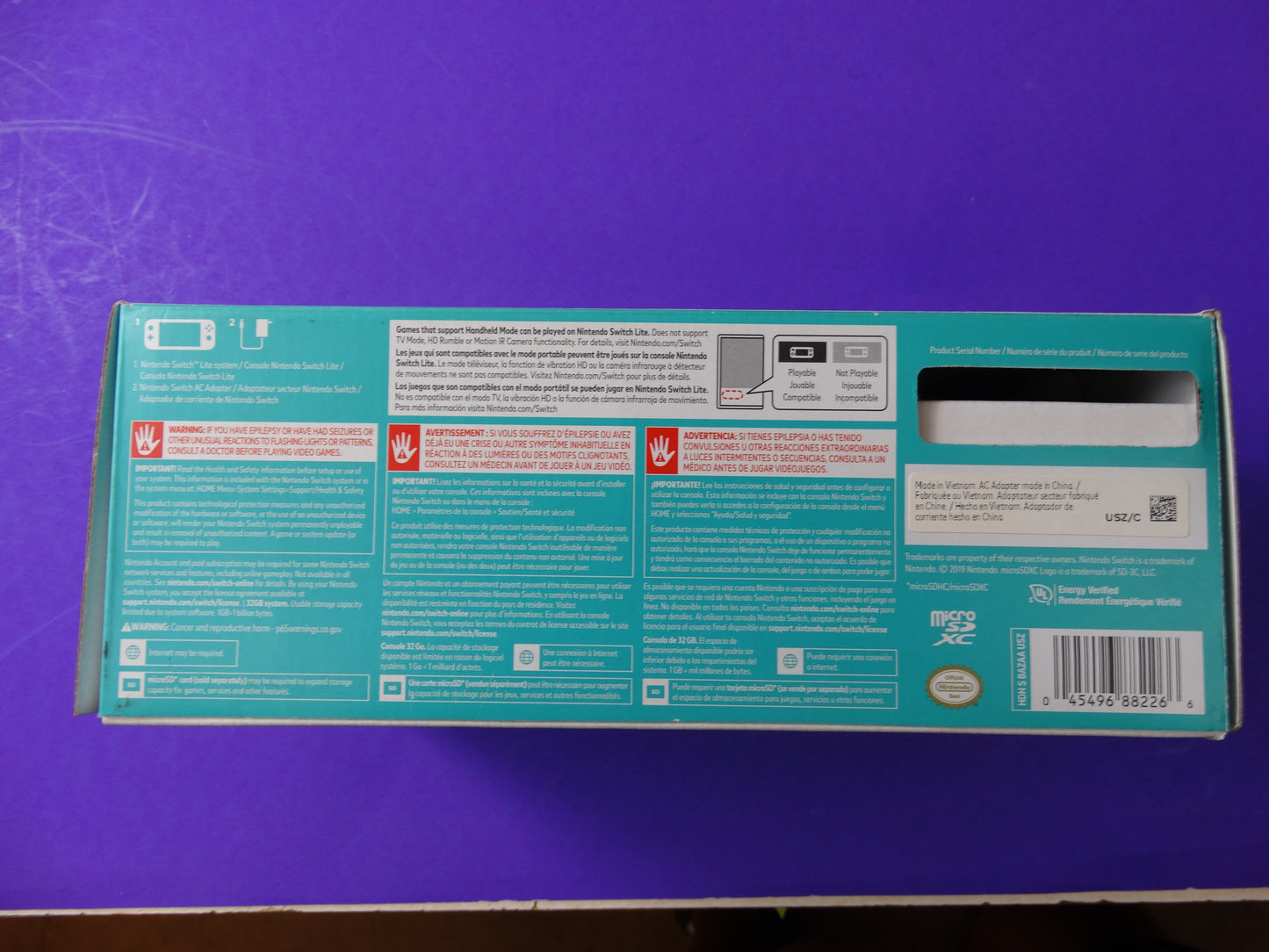 Nintendo Switch Lite – Turquoise Handheld Console – Portable Gaming System