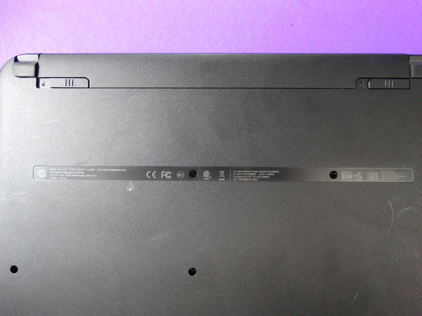 HP Laptop – AMD E2-7110 APU, 1.80GHz, 4GB RAM, 320GB Storage, Windows 10 Home