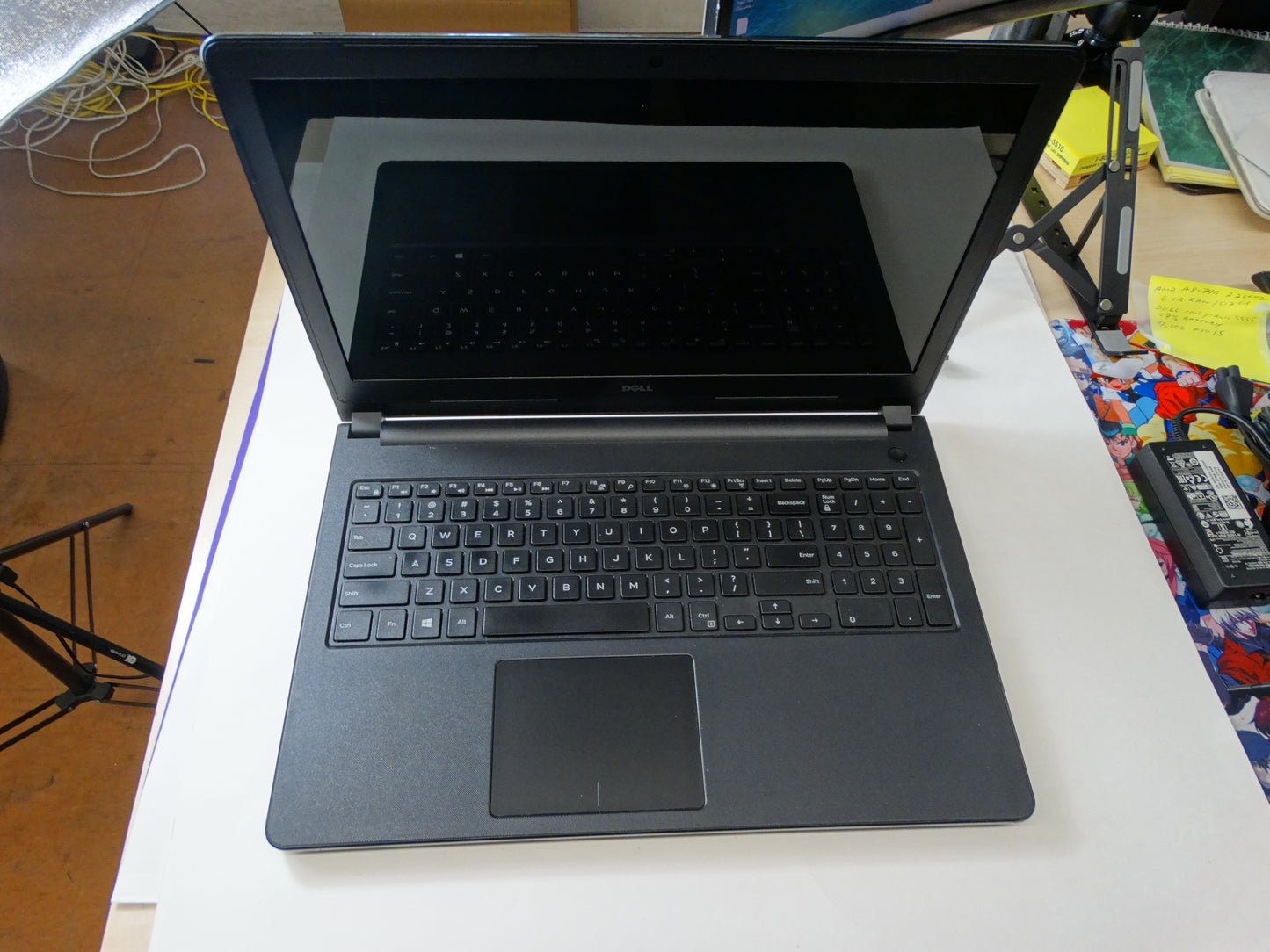Dell Inspiron 5555 Laptop – AMD A8-7410, 6GB RAM, 512GB HDD, Windows, 15.6" Display