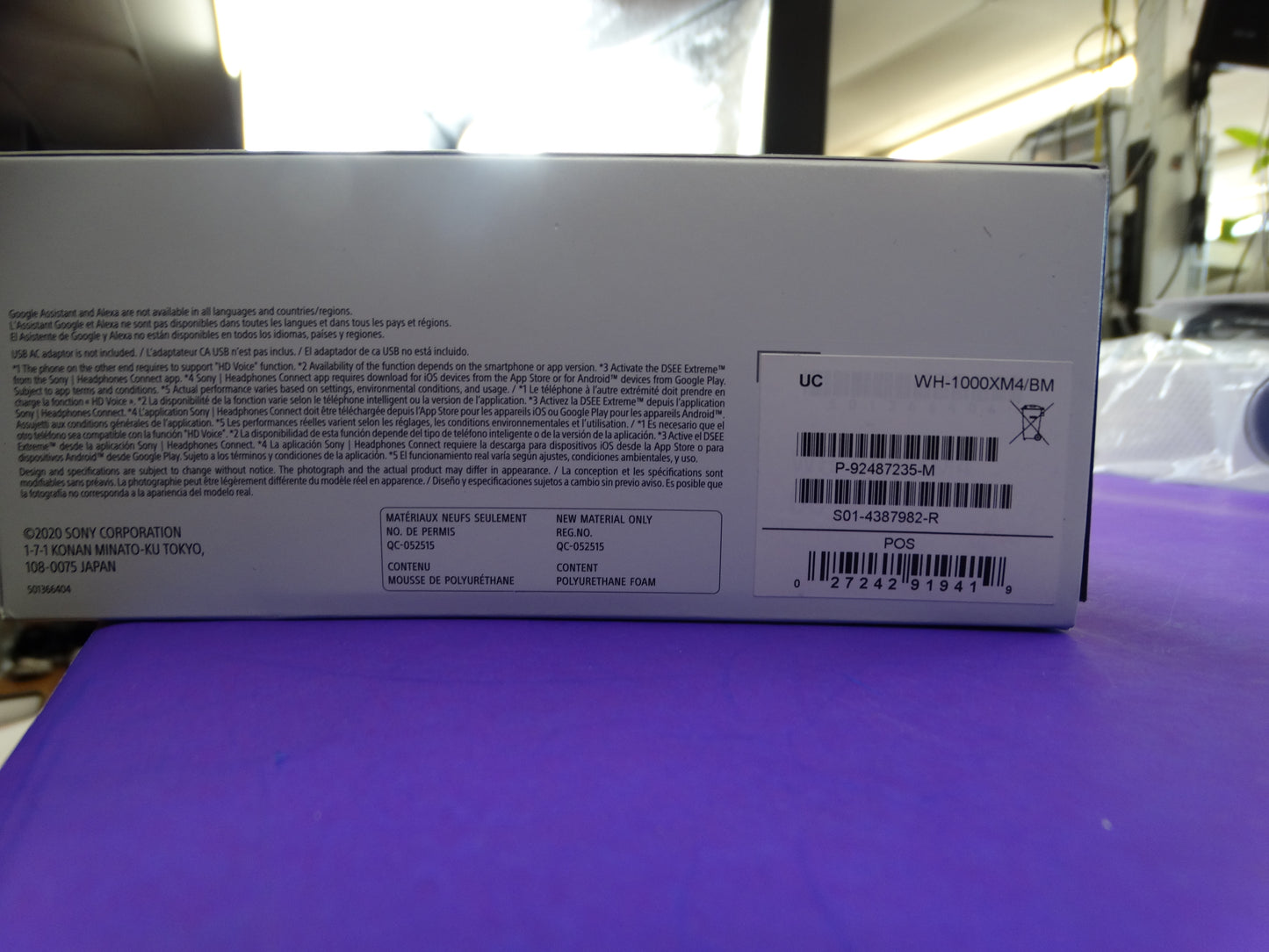 Sony WH-1000XM4 – Wireless Over-Ear Noise-Canceling Bluetooth Headphones
