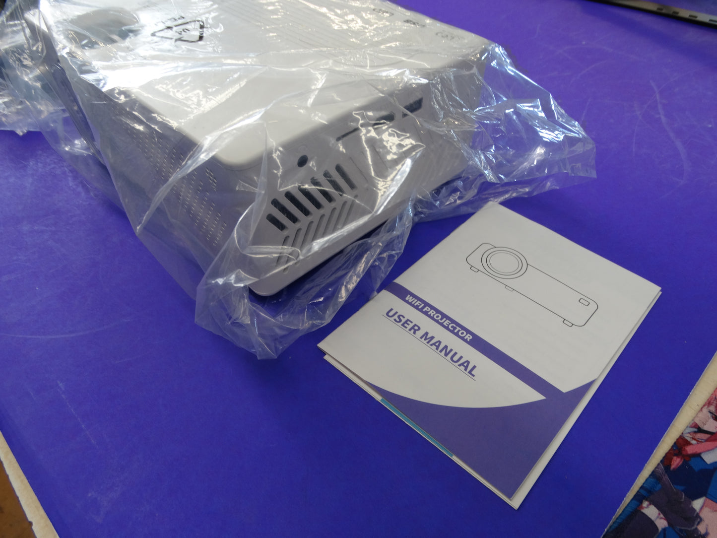 Purshe AK-60 WiFi Projector – Portable HD Home Theater Projector