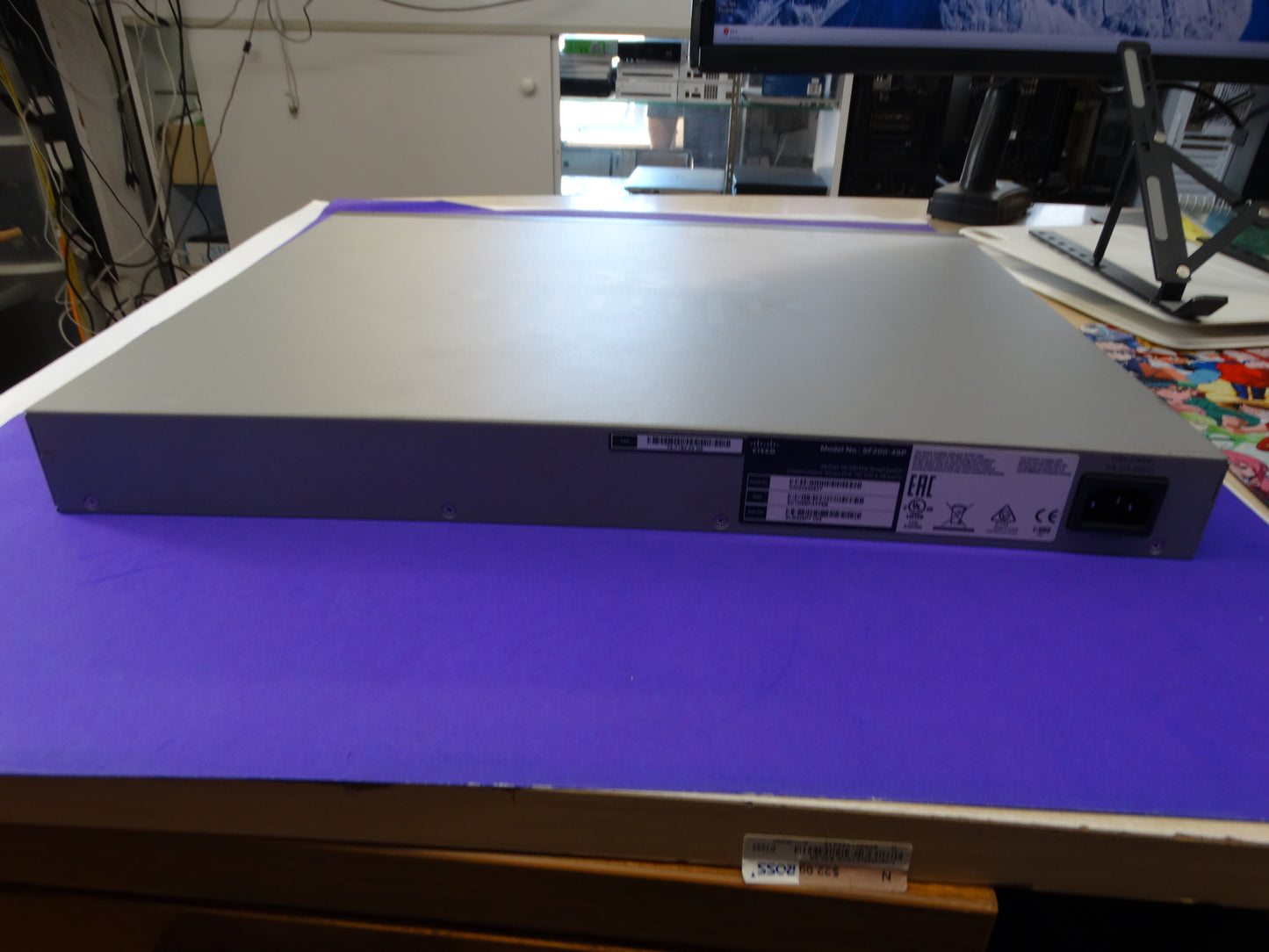 Cisco SF200-48P Smart Switch – 48-Port 10/100 PoE Managed Network Switch