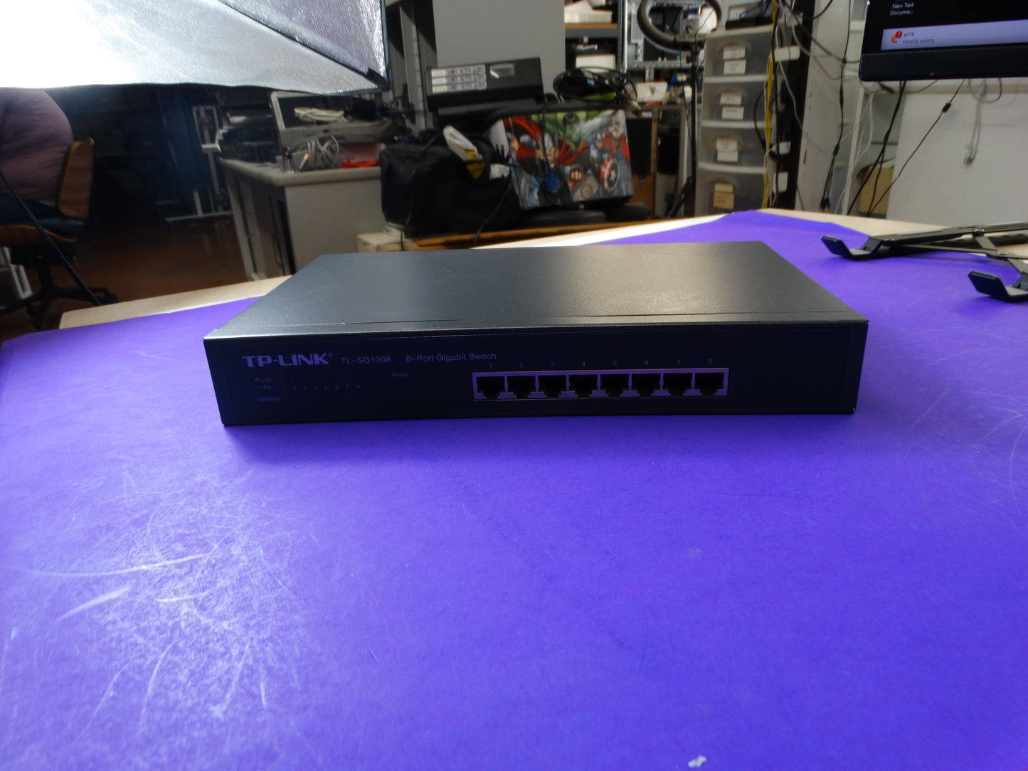 TP-Link TL-SG1008 8-Port Gigabit Desktop Switch