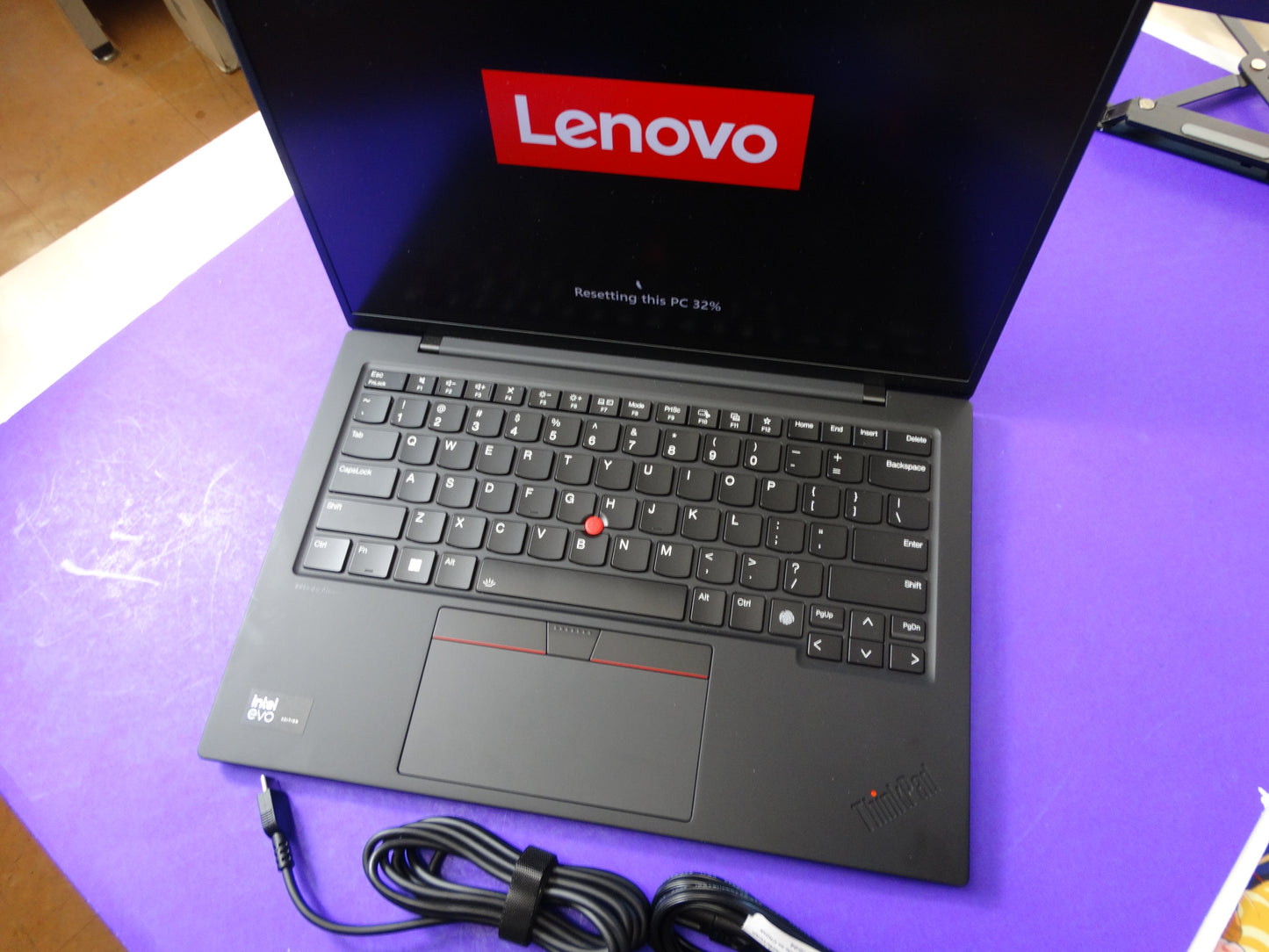 Lenovo ThinkPad X1 Carbon 12th Gen Laptop – 16GB Memory, 512GB SSD, Core Ultra 7, 14” WUXGA, Warranty Included