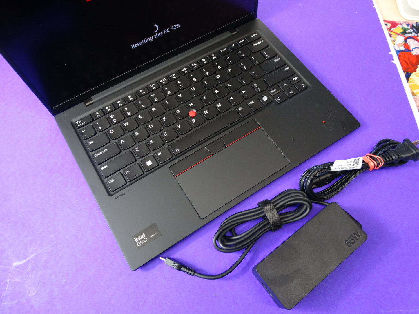 Lenovo ThinkPad X1 Carbon 12th Gen Laptop – 16GB Memory, 512GB SSD, Core Ultra 7, 14” WUXGA, Warranty Included