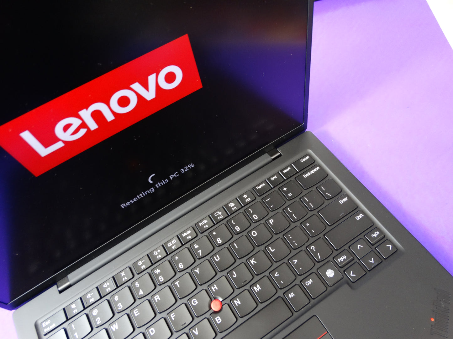 Lenovo ThinkPad X1 Carbon 12th Gen Laptop – 16GB Memory, 512GB SSD, Core Ultra 7, 14” WUXGA, Warranty Included