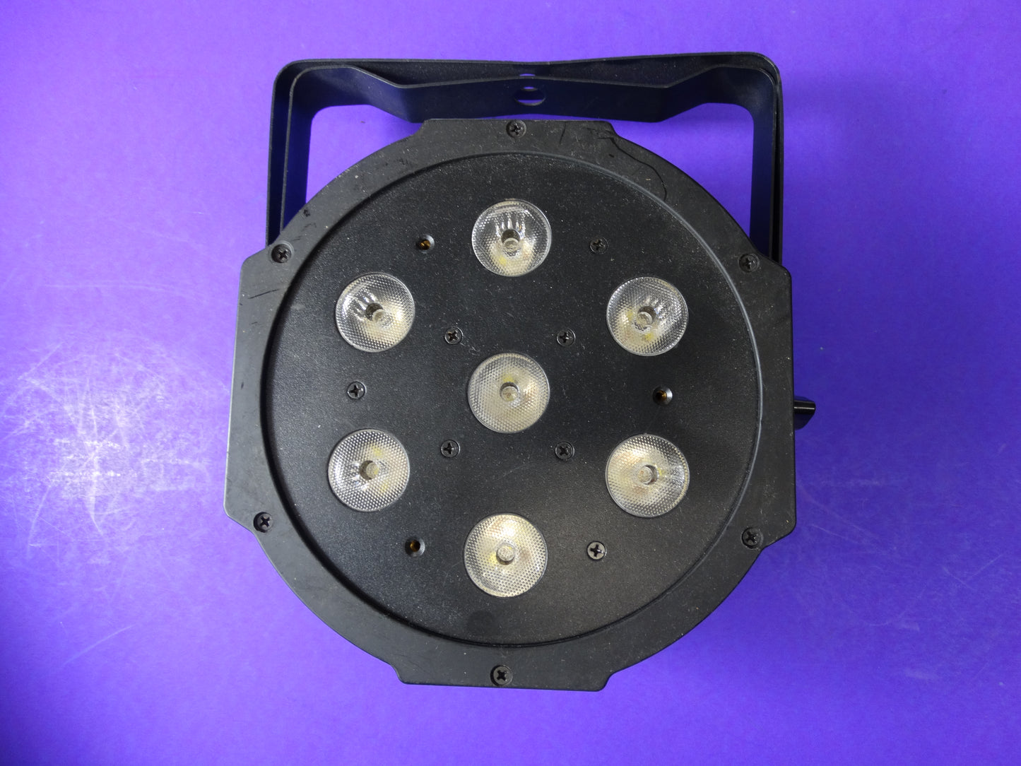 Set of 3 DMX LED PAR Can Stage Lights – RGB Mixing, Sound Active, Auto & DMX Modes