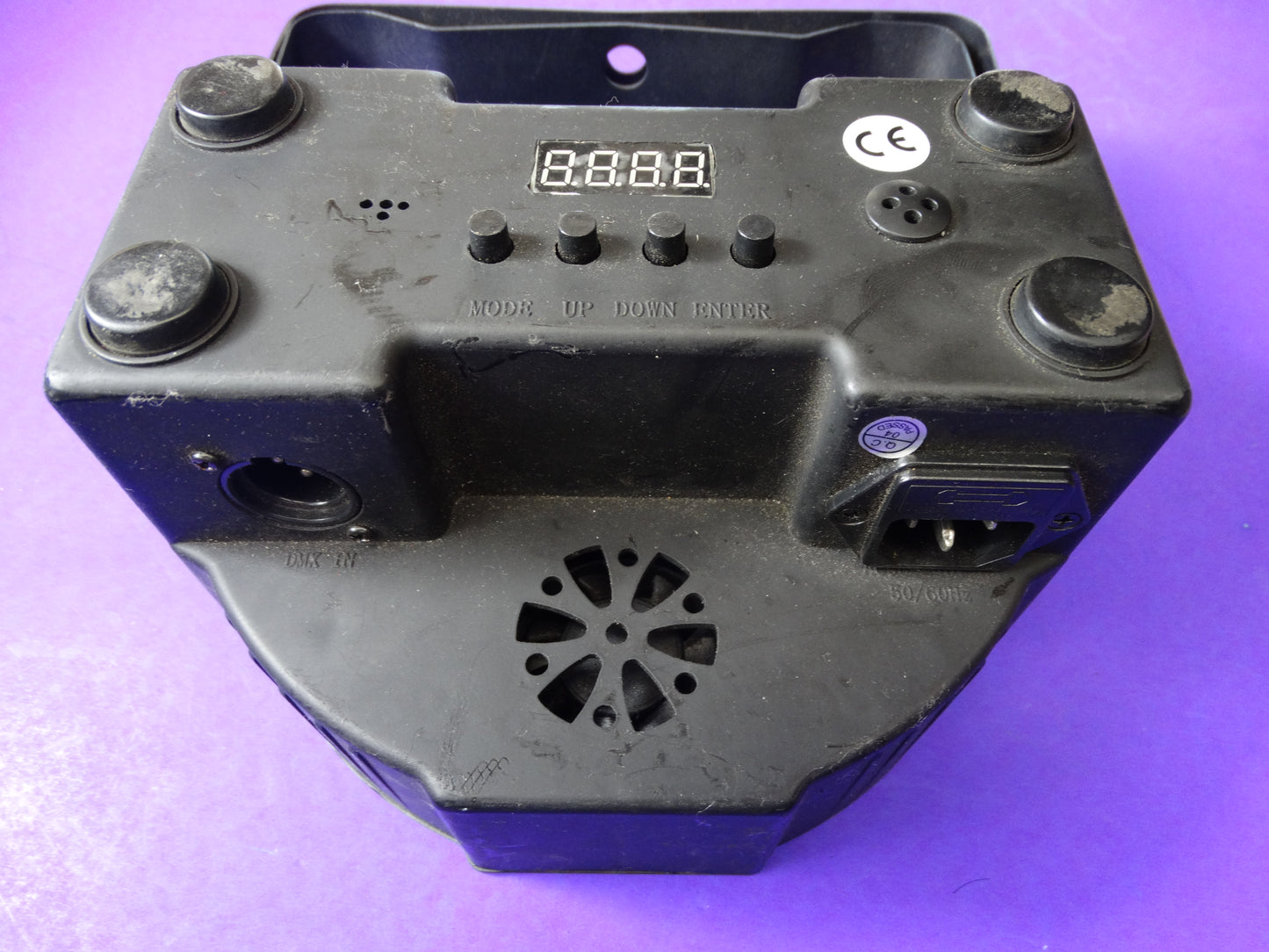 Set of 3 DMX LED PAR Can Stage Lights – RGB Mixing, Sound Active, Auto & DMX Modes
