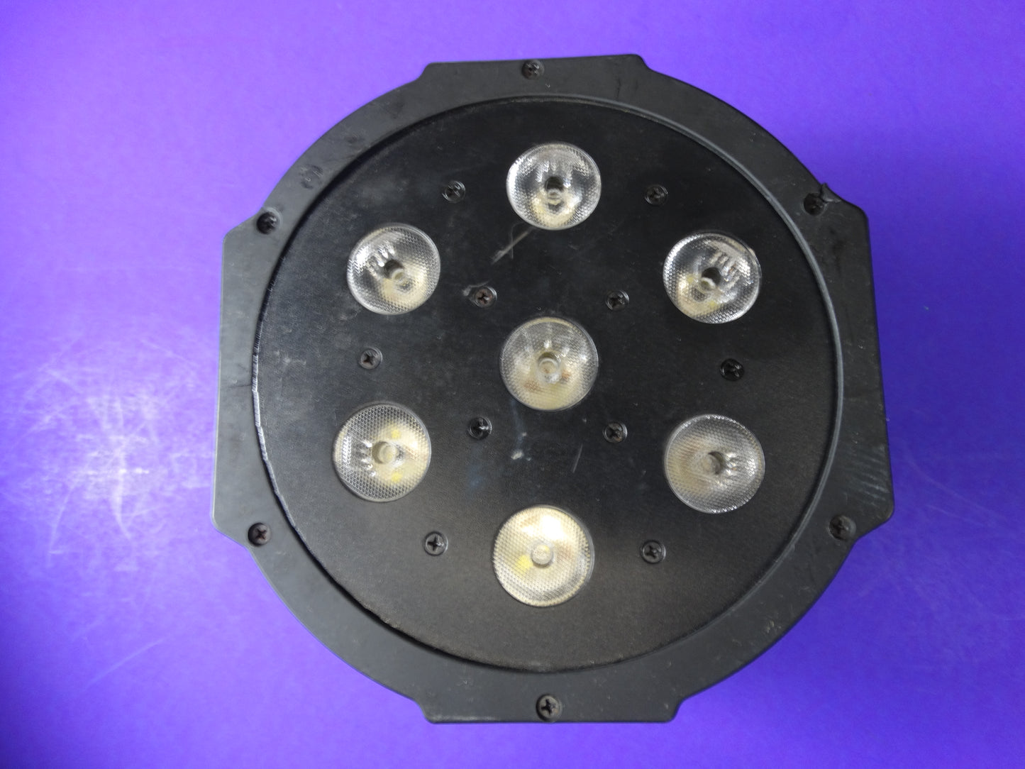 Set of 3 DMX LED PAR Can Stage Lights – RGB Mixing, Sound Active, Auto & DMX Modes
