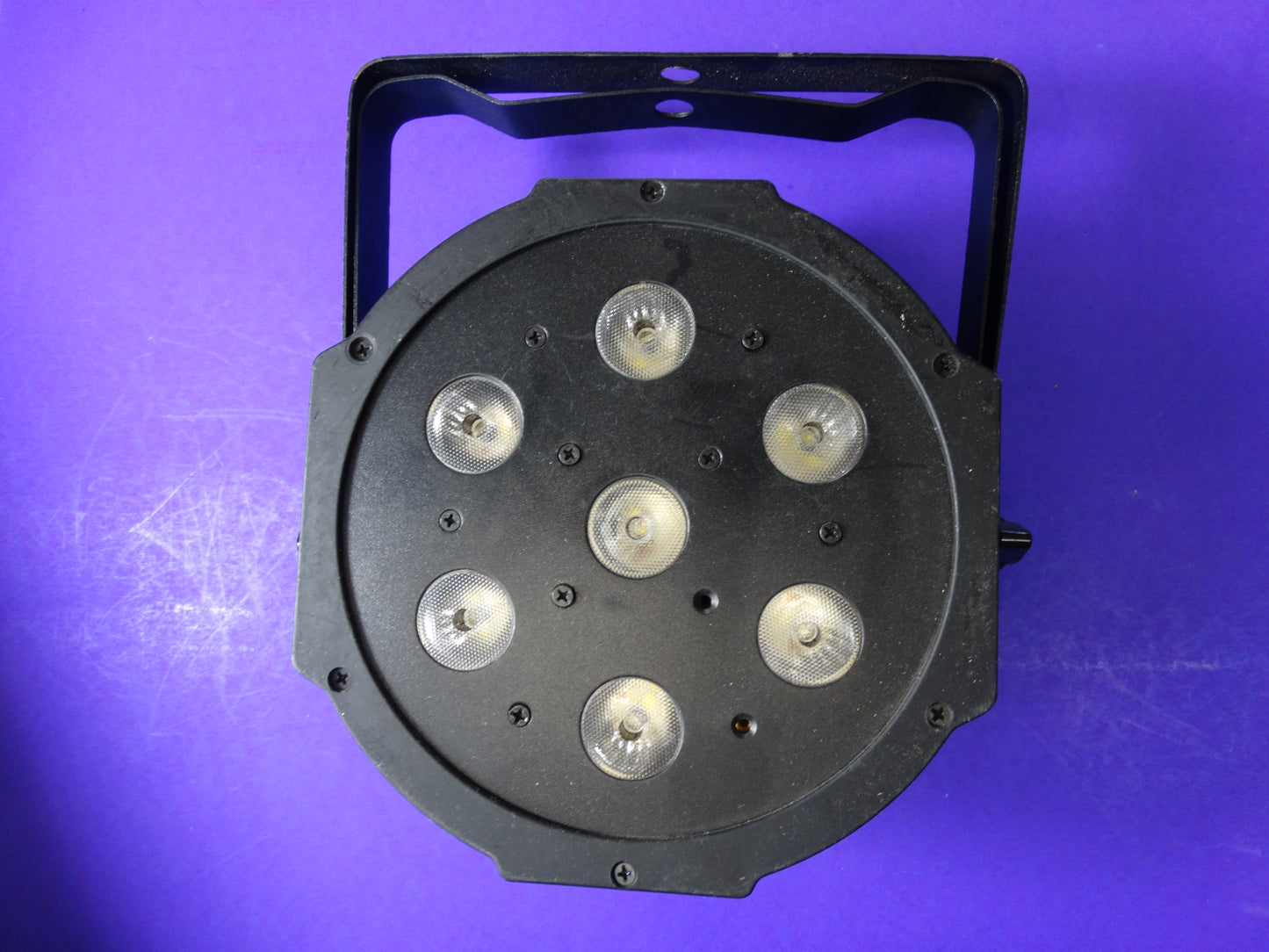 Set of 3 DMX LED PAR Can Stage Lights – RGB Mixing, Sound Active, Auto & DMX Modes