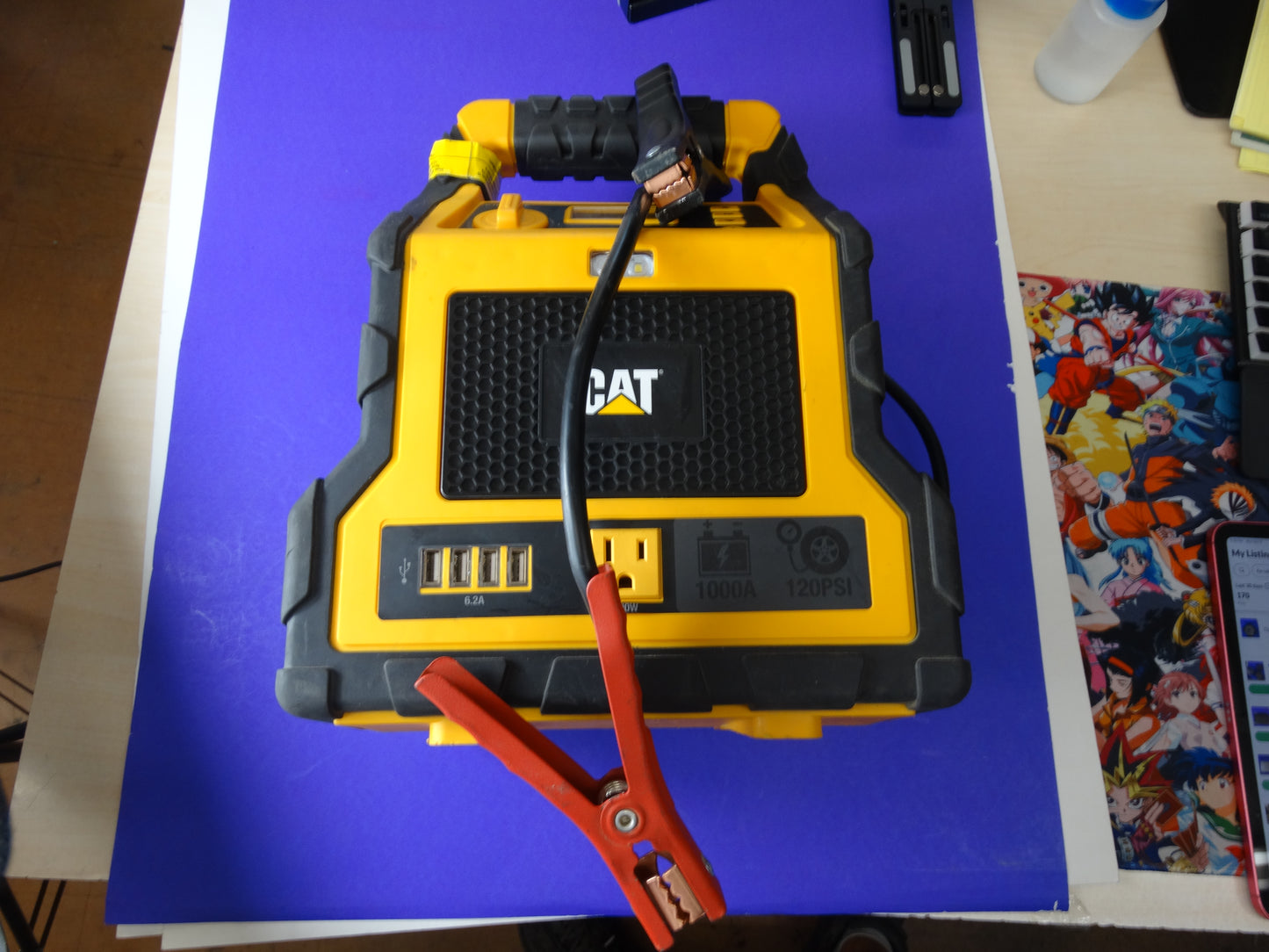 CAT CJ1000DCP Digital Jump Starter with Air Compressor and Power Bank