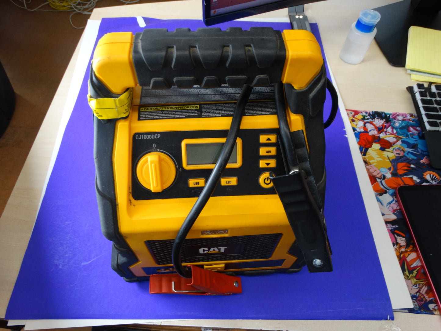 CAT CJ1000DCP Digital Jump Starter with Air Compressor and Power Bank