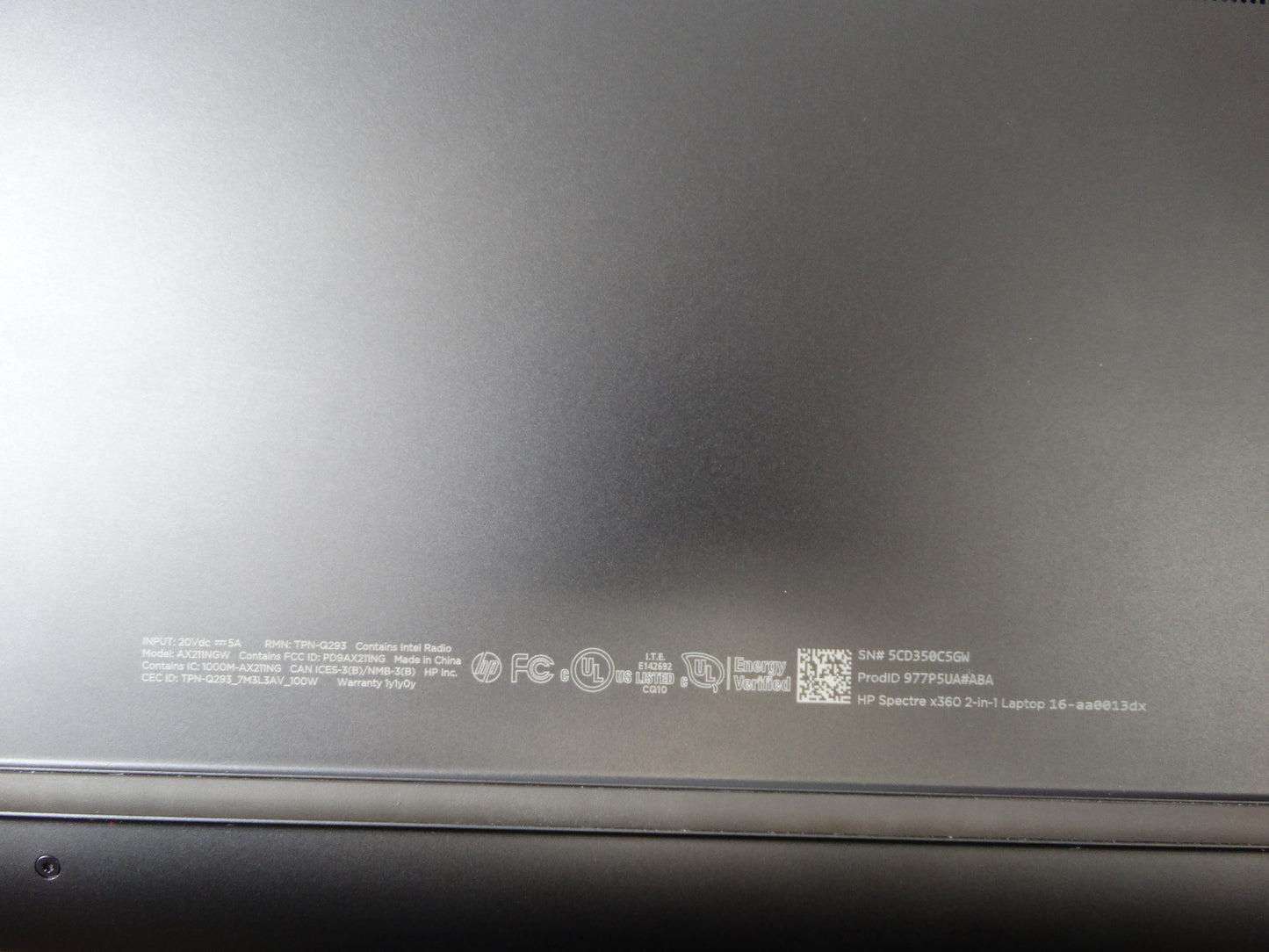 HP Spectre x360 16-aa0013dx 2-in-1 Laptop – Intel Core Ultra 7, 16GB RAM, 1TB SSD, Win 11 Home - WeBuyElectronic