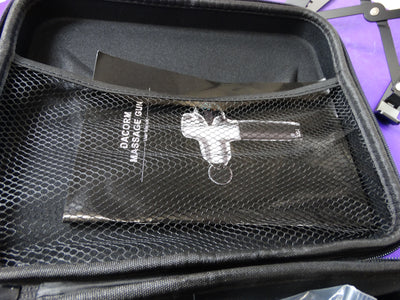 Deep Tissue Massage Gun ZT-24V – 3300mAh Rechargeable Cordless Muscle Massager with 4 Heads & Carrying Case - WeBuyElectronic